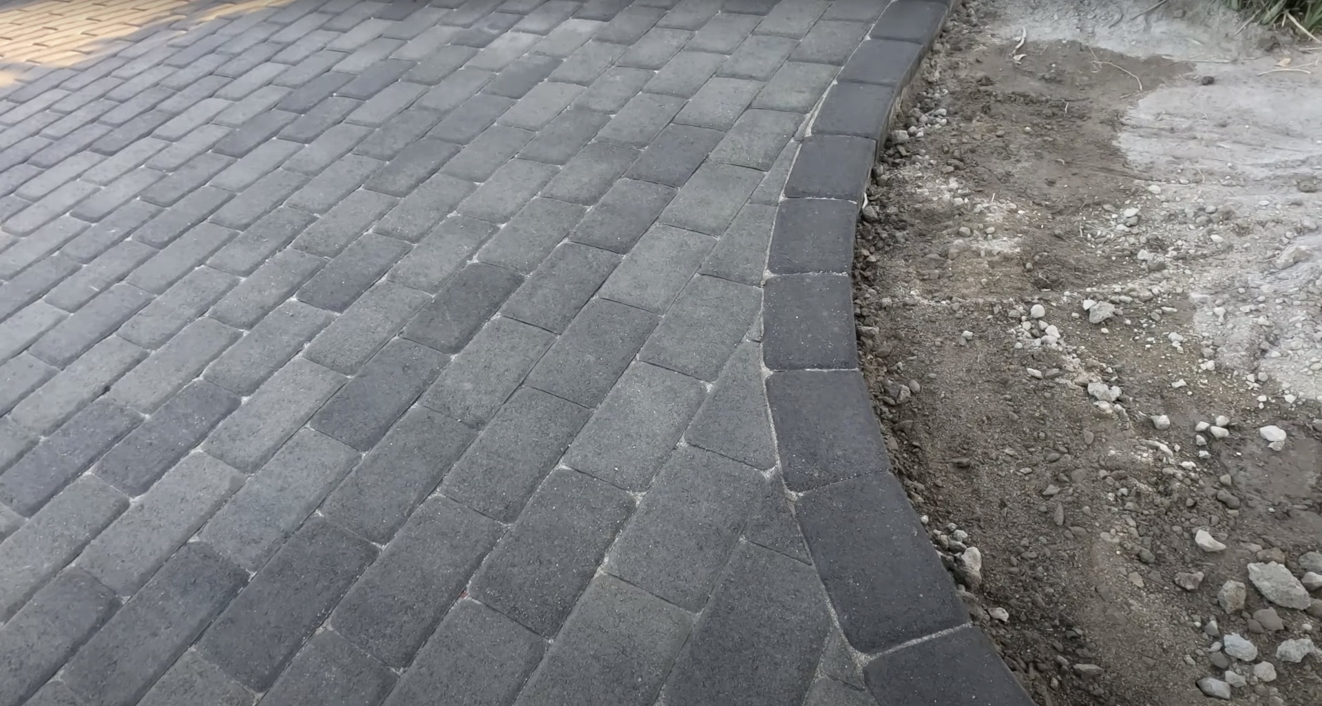 Interlocking paver installation showing quality concrete work in Grapevine, TX